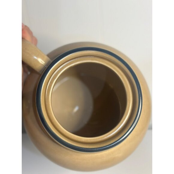 VTG Pfaltzgraff Folk Art Handled Jar with Lid 7.75" Stoneware Canister Decor - Picture 8 of 10